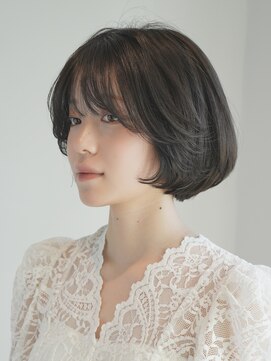 インセプション 銀座(INCEPTION) 丸みショート・ボブ/丸顔/前髪あり/絶壁解消/20代/30代/長め