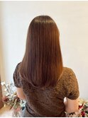 しっとりまとまるストレート/縮毛矯正/うる艶ロング旬カラー