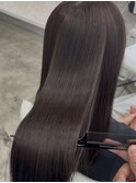 ナチュラル柔らかプレミアム縮毛矯正◇ショコラグレージュ