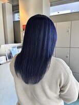 エイト 沖縄豊崎店(EIGHT toyosaki)&nbsp;【EIGHT 豊崎】お客様スタイル［透明感ブルーブラックで艶髪へ］