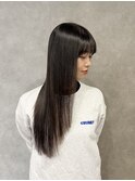 美髪矯正（縮毛矯正）　髪質改善ヘアエステ　レイヤーカット