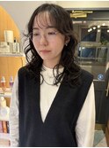 大人ガーリー/レイヤーショート/前髪白髪/20代30代40代50代/大宮