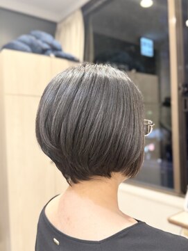 シュヴー 築地(CHEVEUX) 【築地】丸みショート/ショートボブ