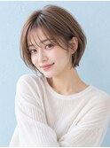 南越谷20代30代40代大人ショートレイヤーボブ髪質改善カラー