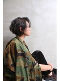 神戸 元町【ショートボブ×アクティブ×ダークグレー】KOU