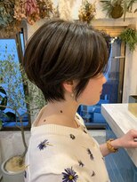 シー バイ ロンド 新宿(Sea by Lond)&nbsp;【佐藤健太郎】大人かわいいグレージュくびれ小顔ショートボブ