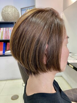 ヘアーアンドアート ルミナ(HAIR&ART LUMINA) かきあげスタイルローグラデーション【sasaki】