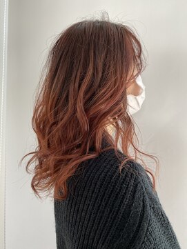 スティードトーキョー(Steed Tokyo) pink beige gradation