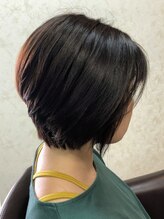 レイシー(Perm&Color STUDIO RASIE) 大人ショートボブ×プレミアムカラー