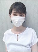 20代30代40代50代60代大人マスクショート イヤリングカラー