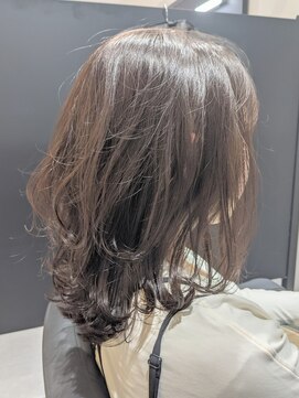 ジエクト 本店(The Ect) エアリーミディ×サマーベージュ×ミストバング