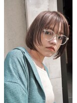 ラレイ(Lalei)&nbsp;【Lalei】ぷつっとボブ　シースルーバング　辻幸奈