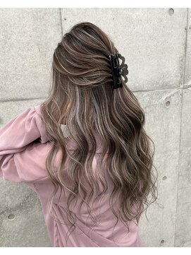 リノート バイ エゴル 名古屋(LINOET by ENGOL) 【LINOET名古屋】手島カミラ　アレンジが可愛いハイライト♪