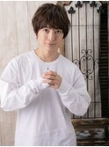 ≪mod's men≫アンニュイで暖色系カラーマッシュパーマK
