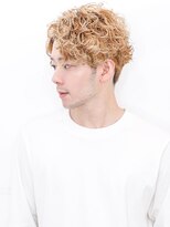 ルックグッドストア(LOOK GOOD STORE)&nbsp;束感ショートマッシュパーマウルフ波巻きハイライト275