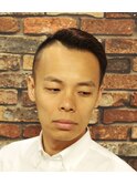 メンズカット×綺麗めスキンフェード<理容室>