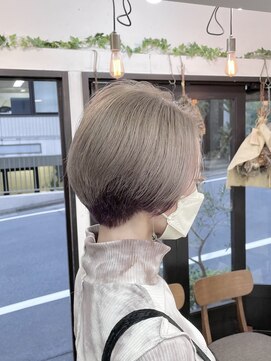 リッカ(RICCA) グレージュカラー/ボブウルフ/ココアベージュ 20代 30代 I5-1103