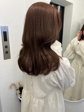 ボタン ハカタ(VOTAN hakata) 【YU_KA】ベージュカラー×顔まわりカット