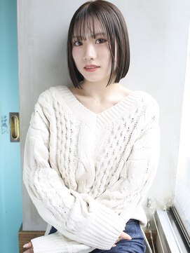 バース(BIRTH) 天神【BIRTH】切りっぱなし×プツっとボブ5