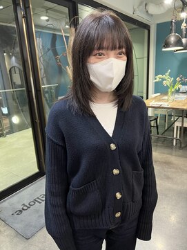 デヴェロペ(Devellope.) 【Devellope.】千葉担当　ミディアムレイヤー　レイヤーカット