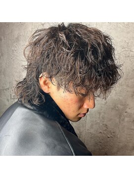 ロンド クラン 岡崎(Lond Clan) ウルフ_ウルフパーマ_波巻きパーマ