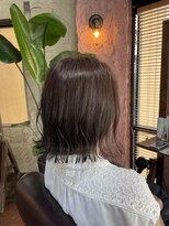 ロッソバイアルター 鎌取(ROSSO by aL-ter)&nbsp;【前髪カタログ/マチルダボブ/ピンクベージュ】千葉香奈