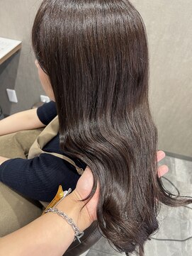 テラスヘアラボ 新潟駅南(TERRACEhairLab.) 【透明感あるブラウンモカ】