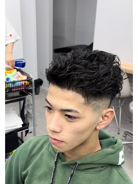 オムデュー(HOMME DEUX) 【SHIN】極道パーマ