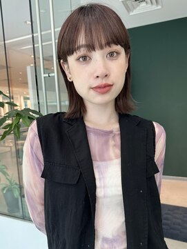 ビュートリアム265(BEAUTRIUM 265) ボブ/ロブ/切りっぱなし/前髪/顔周りカット/銀座一丁目