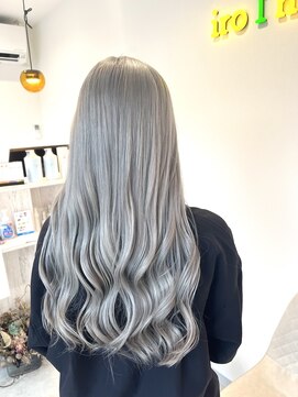 イロアイ(iro I) ホワイトグレー