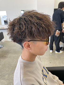 ラッドバイプティパ(rad...by petit-pas) ☆水戸メンズ波巻きパーマ/波巻きスパイラル/メンズマッシュ学割