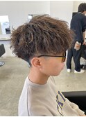 ☆水戸メンズ波巻きパーマ/波巻きスパイラル/メンズマッシュ学割