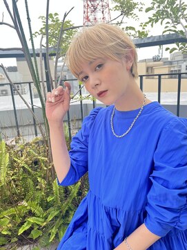 ジョルフ サロン オリジナル(JOLF salon original) 【JOLF 塩川祐輝男】ハイトーンマッシュショート