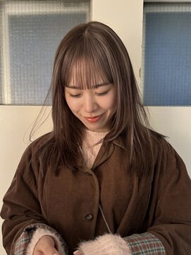 シキ オルガン 大宮(siki ORGAN) 【赤味消し】透明感くすみベージュ
