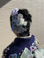 クロリ(Coloris) 成人式ヘアアレンジ+着付け