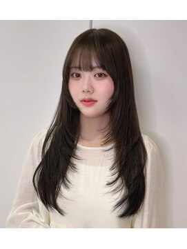 クム(kumu) 韓国へア/レイヤー/顔周り/ボブ/透明感カラー