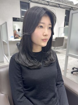 キートス(Kiitos) 【オススメ】黒髪美人レイヤースタイルくびれ巻き