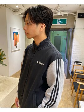 ローレン(LOREN) ベリーショート/ダークアッシュ/ニュアンスパーマ/韓国マッシュ