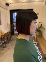 グッデイ ヘアー(GOOD DAY HAIR)&nbsp;【GOOD  DAY  HAIR】 ボブ バレイヤージュ  ケアブリーチ 下北沢