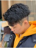 波巻きパーマスパイラルパーマツイストスパイラルパーマメンズ