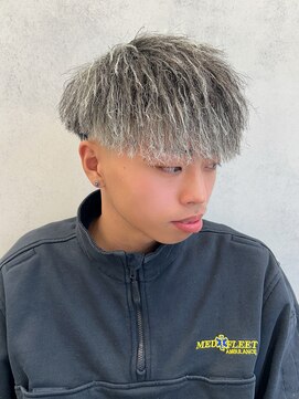 ルースト 西院店(ROOST) パイルツイスト×ホワイトハイライト