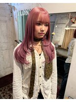 トロニー(TLONY) レイヤーエクステ/エクステごとカラー/ラベンダーピンク