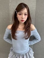ロンドルピナス 小倉(Lond Lupinus) イメチェン外ハネボブワイドバングホワイトブロンド美髪韓国