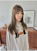 レイヤーロング20代30代40代大人可愛い毛先ワンカール