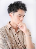 スーツ.短髪.ツーブロック.束感.2way　mizuno