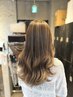 [立体感×透明感] カット＋ハイライトカラー＋高保湿オージュアTR 