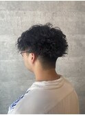 メンズ震災刈りスタイル