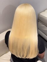 ベレーザ 渋谷(BELEZA)&nbsp;14635ホワイトアッシュ抜きっぱなしブリーチホワイトブロンド