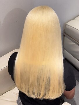 ベレーザ 渋谷(BELEZA) 14635ホワイトアッシュ抜きっぱなしブリーチホワイトブロンド