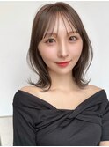 レイヤーミディアム×大人かわいい×外ハネ[横浜駅]